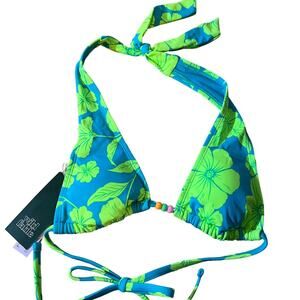 Wild Fable Women's Tropical Print Bralette Bikini Top - Size XXS - NWT